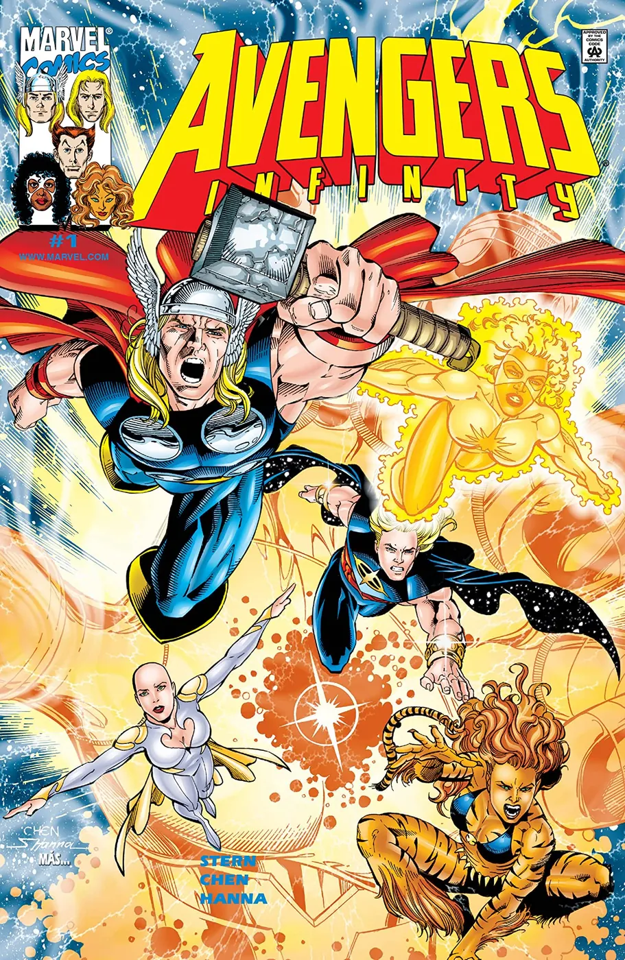 Cover of Avengers Infinity #1