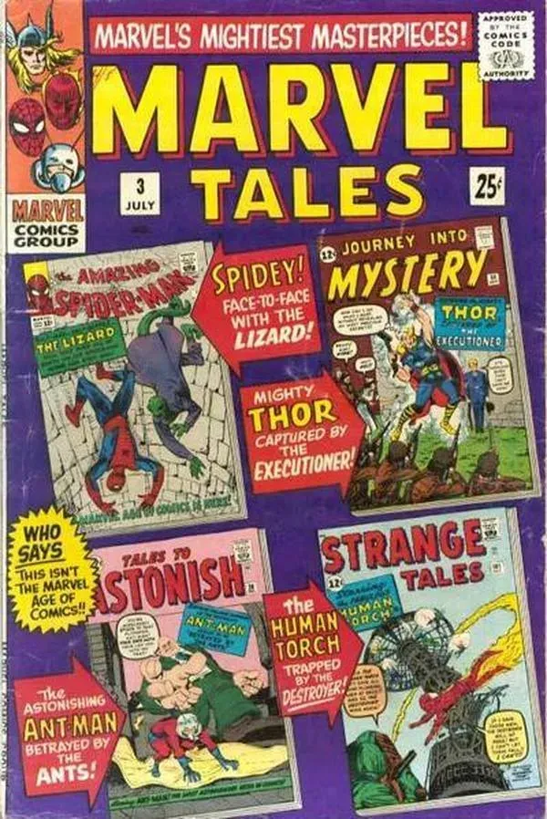 Cover of Marvel Tales #3
