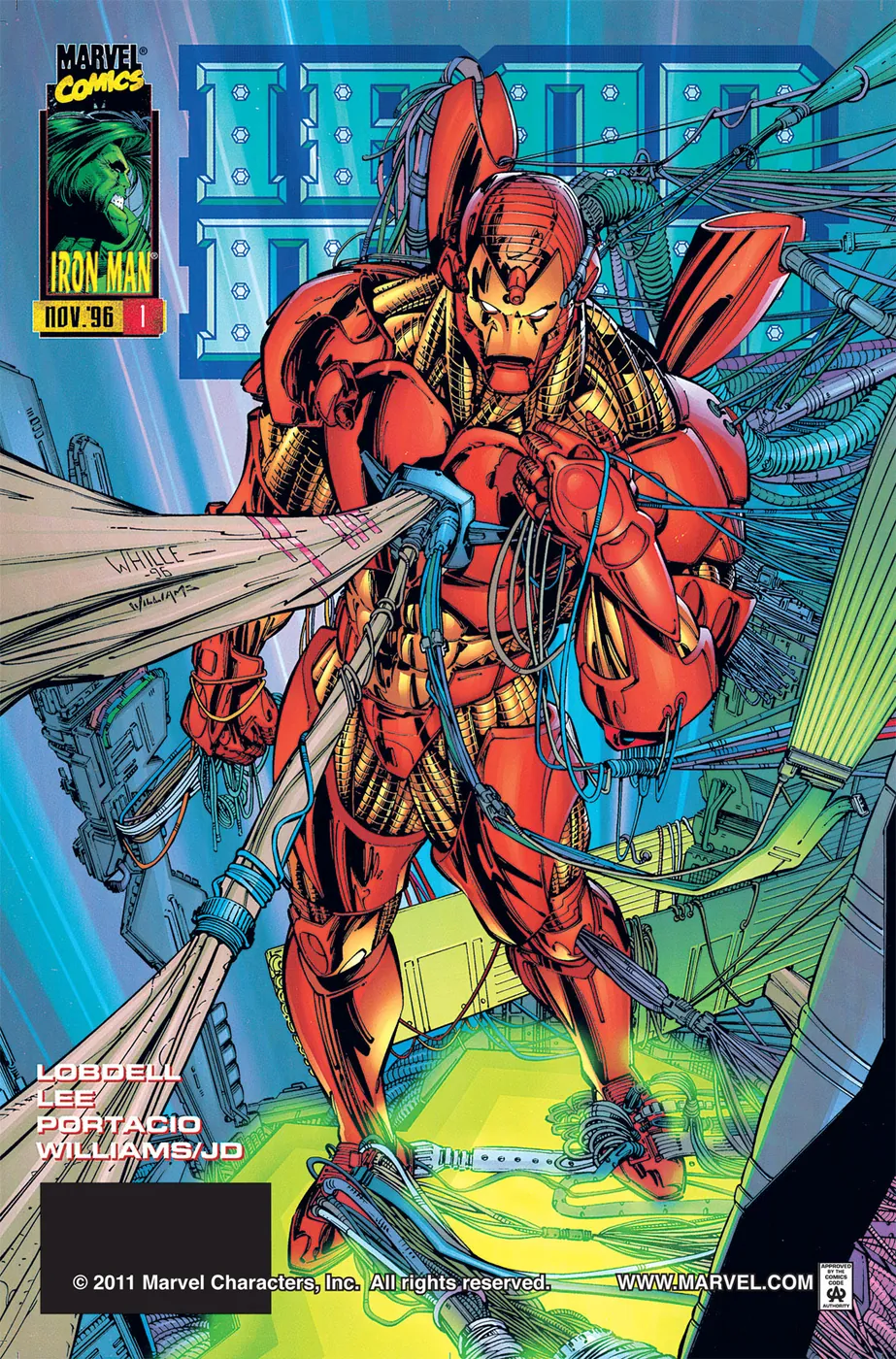 Cover of Iron Man #1