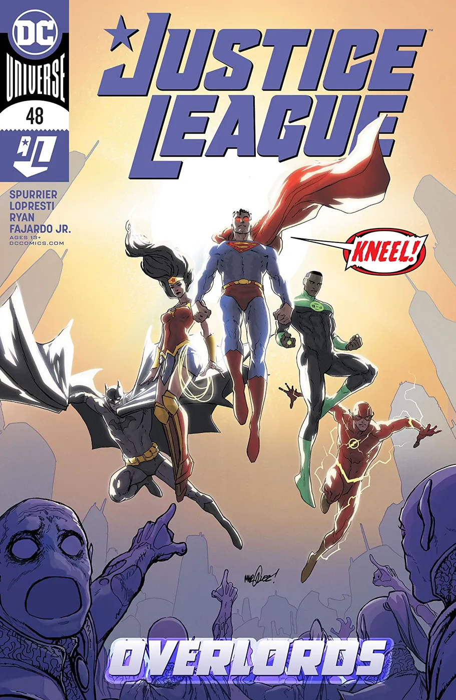 Cover of Justice League #48