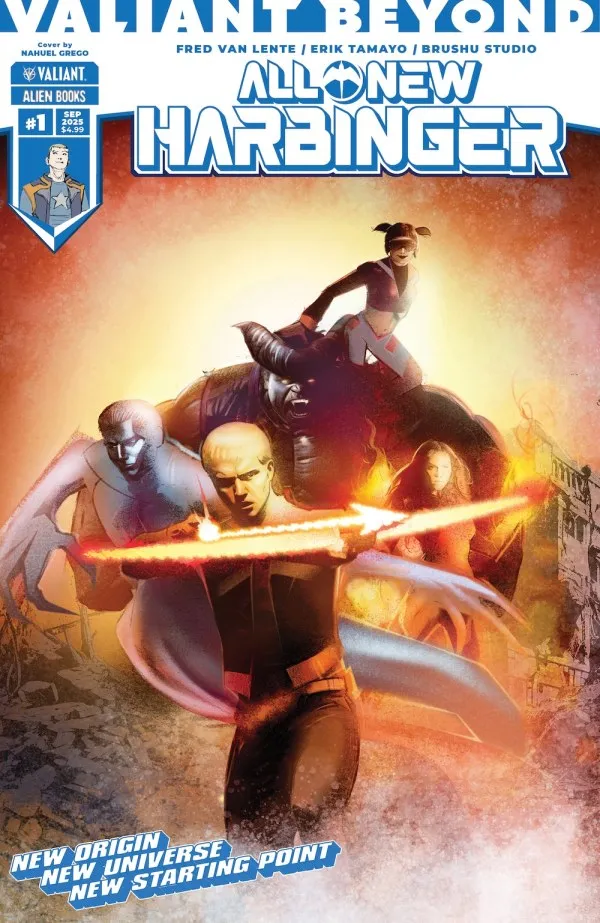 Cover of Valiant Beyond: All-New Harbinger #1