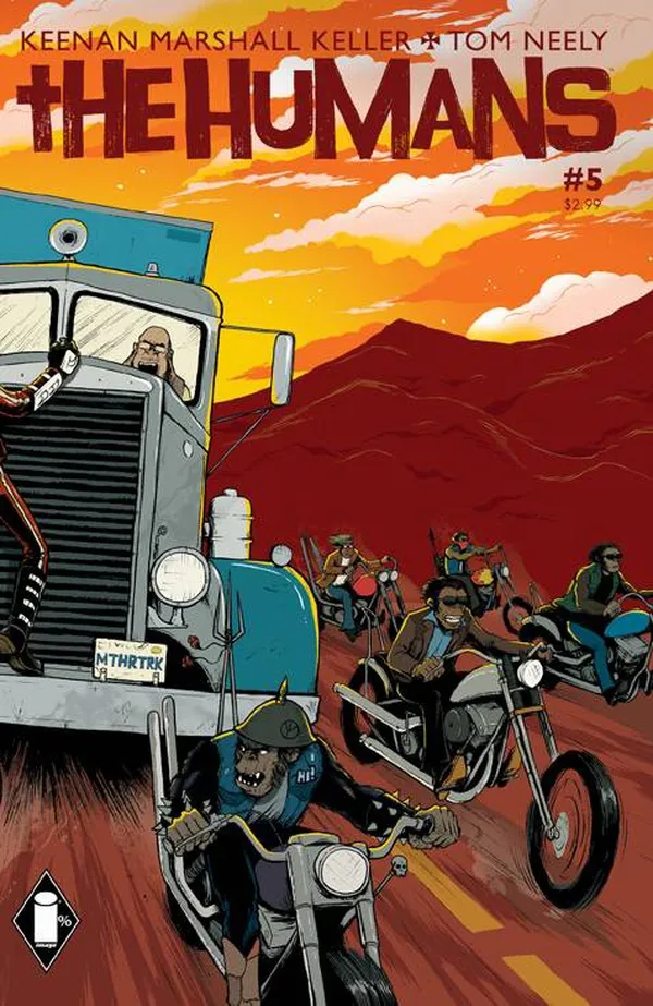 Cover of The Humans #5