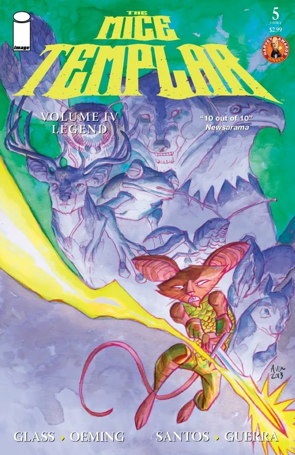 Cover of The Mice Templar, Volume IV: Legend #5