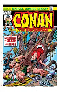 Cover of Conan the Barbarian #41