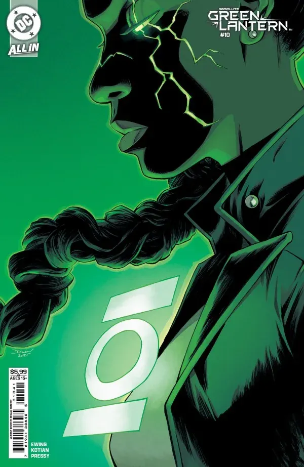 Cover of Absolute Green Lantern #10