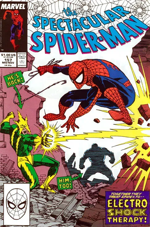 Cover of The Spectacular Spider-Man #157
