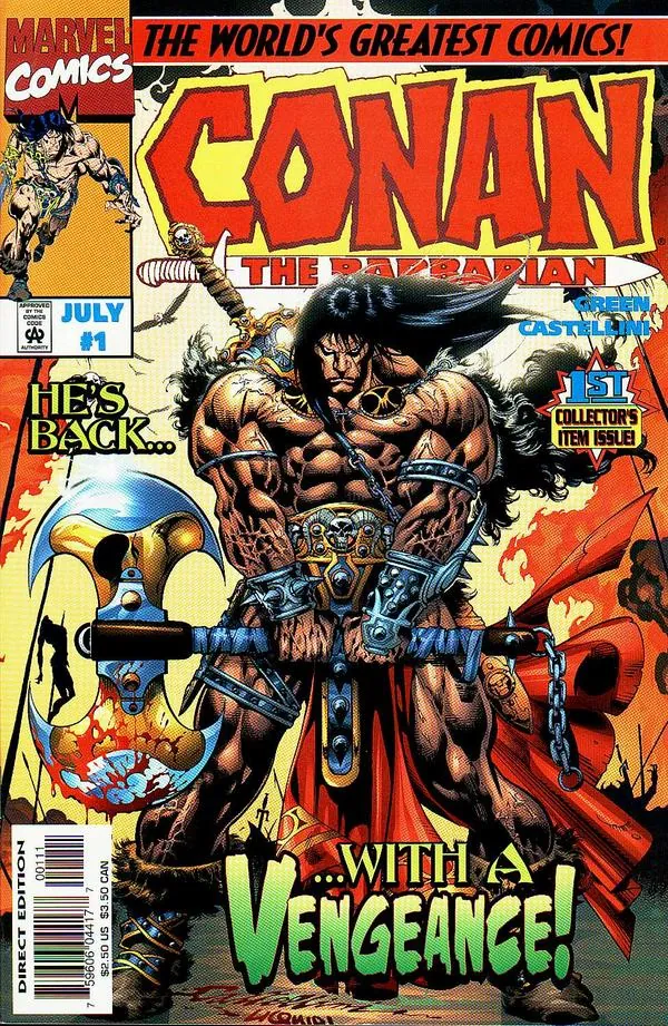Cover of Conan the Barbarian #1