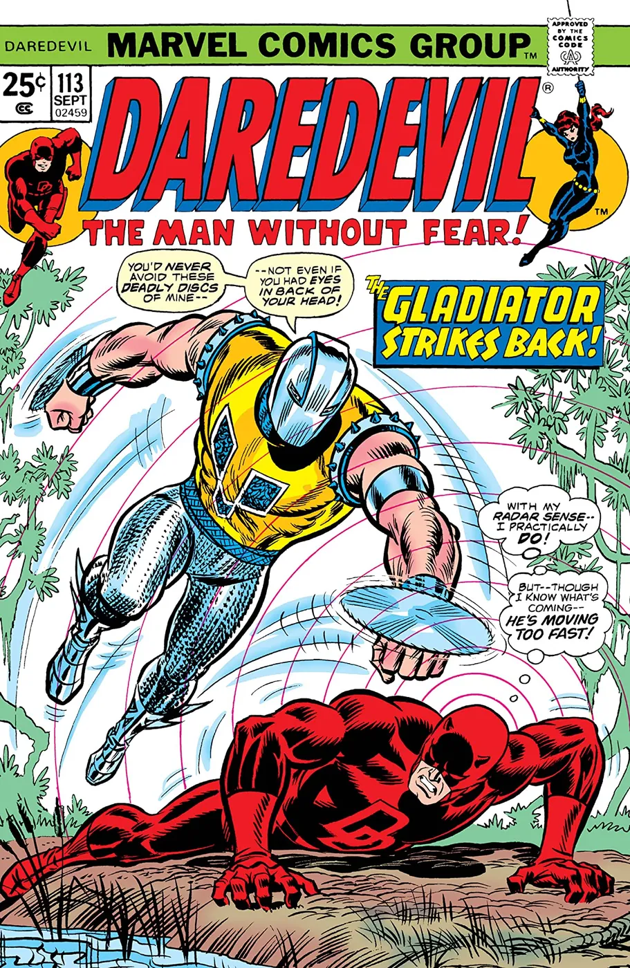 Cover of Daredevil #113