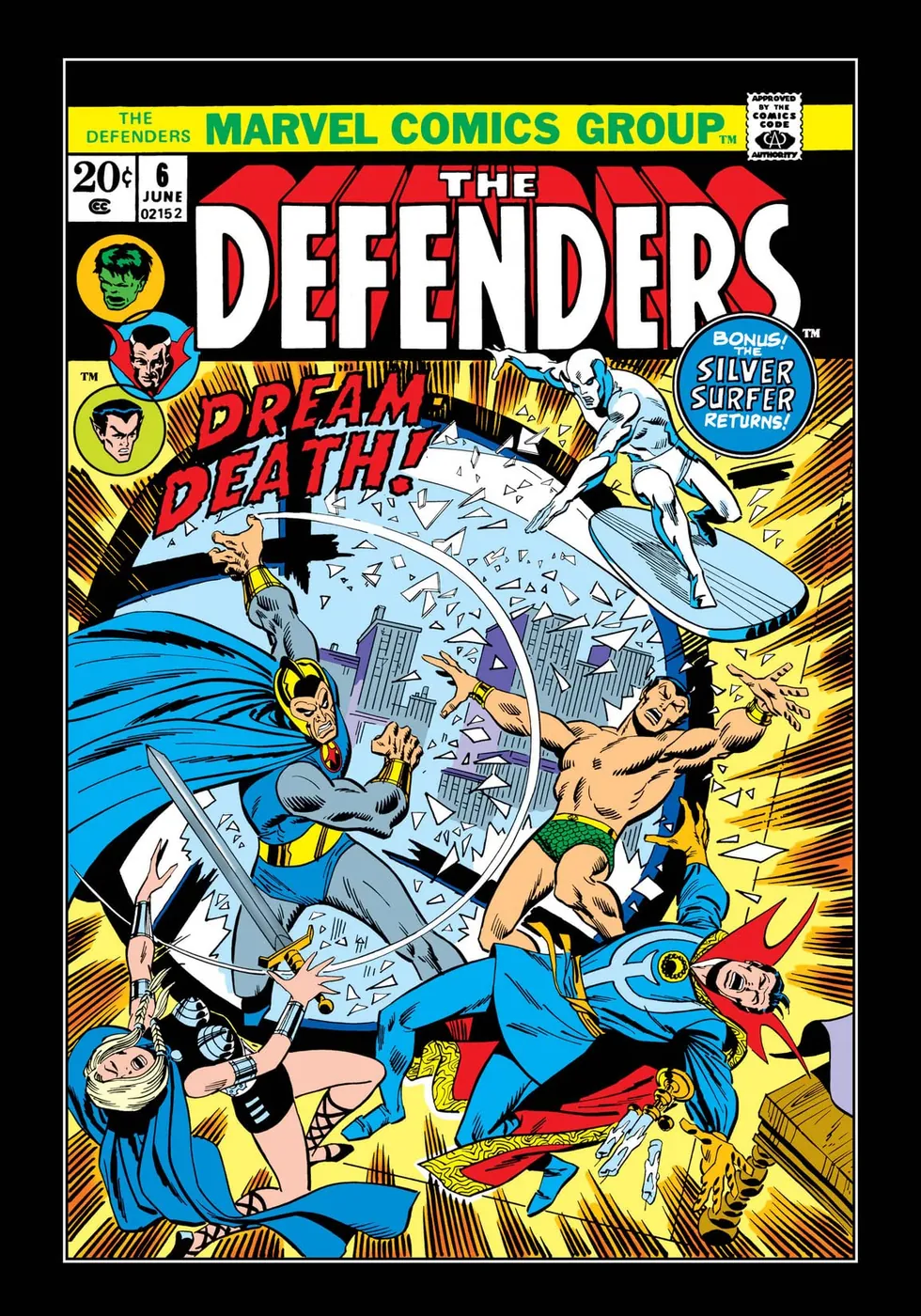 Cover of The Defenders #6