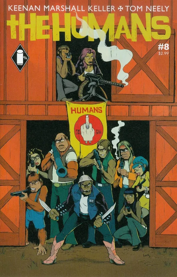 Cover of The Humans #8