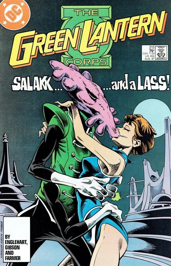 Cover of The Green Lantern Corps #215