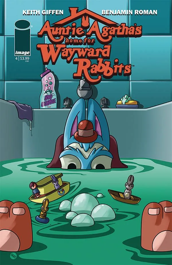 Cover of Auntie Agatha's Home for Wayward Rabbits #4