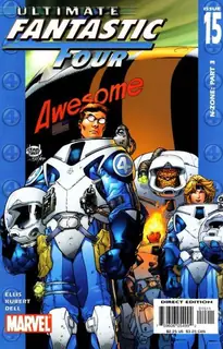 Cover of Ultimate Fantastic Four #15