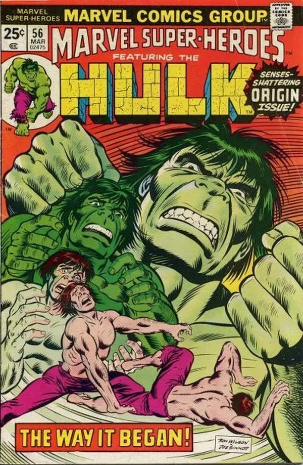 Cover of Marvel Super-Heroes #56