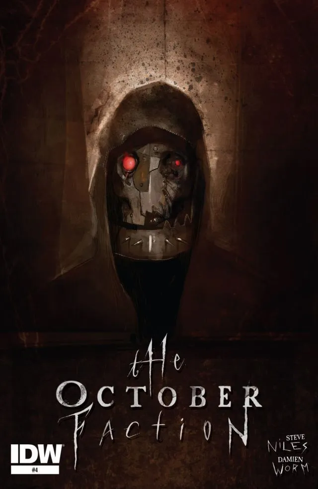 Cover of The October Faction #4