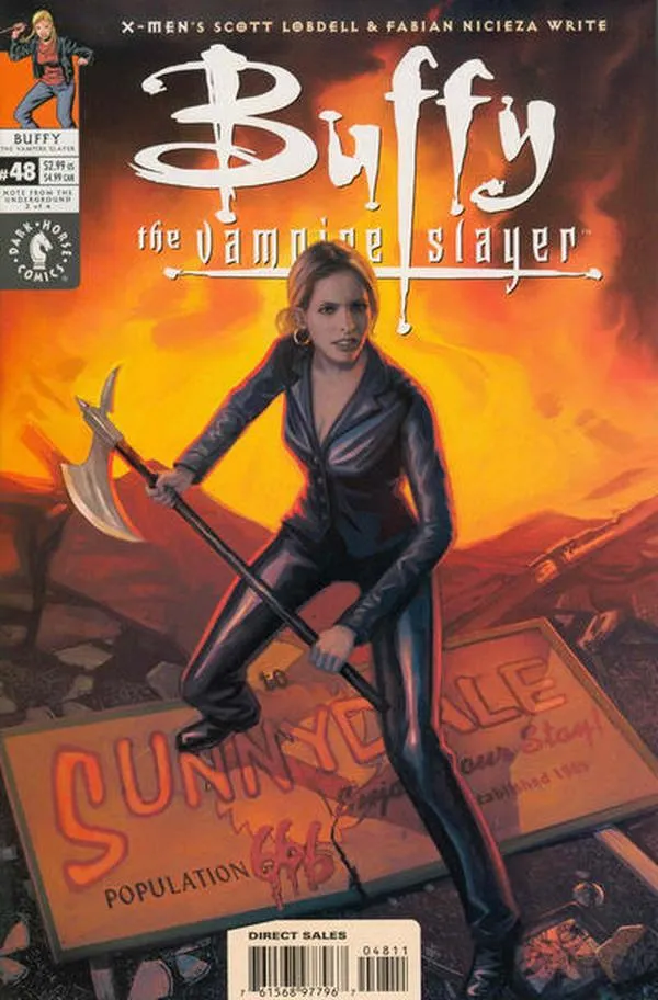 Cover of Buffy the Vampire Slayer #48
