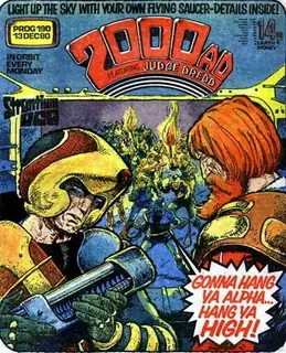 Cover of 2000 AD #190