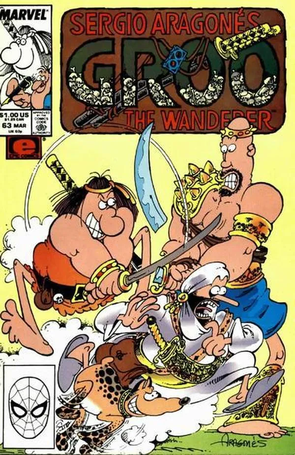 Cover of Sergio Aragonés Groo the Wanderer #63