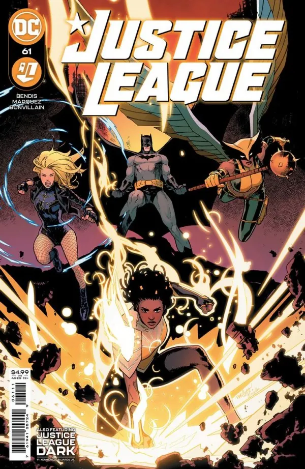 Cover of Justice League #61