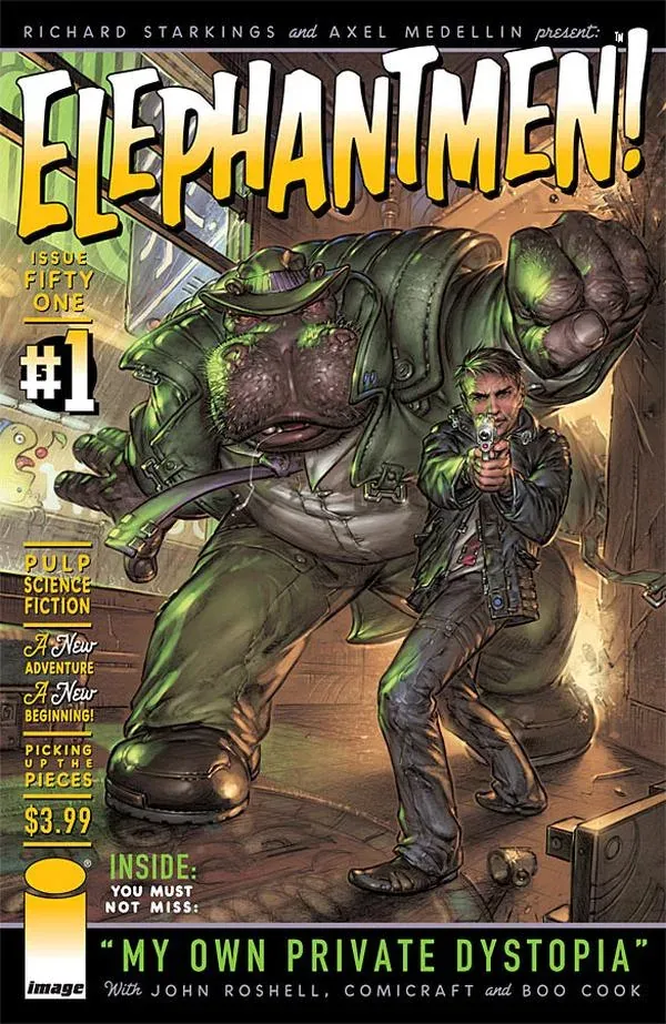 Cover of Elephantmen #51