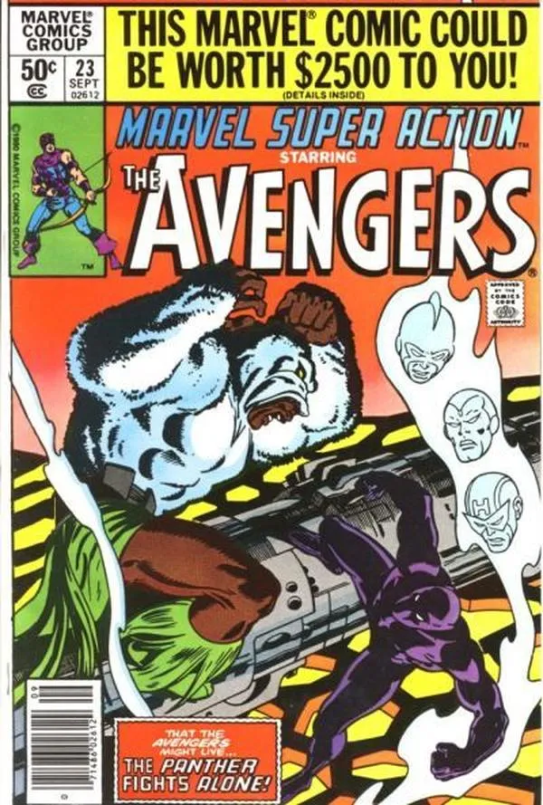 Cover of Marvel Super Action #23