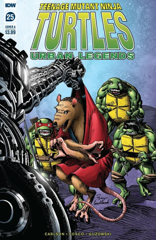 Cover of Teenage Mutant Ninja Turtles: Urban Legends #25