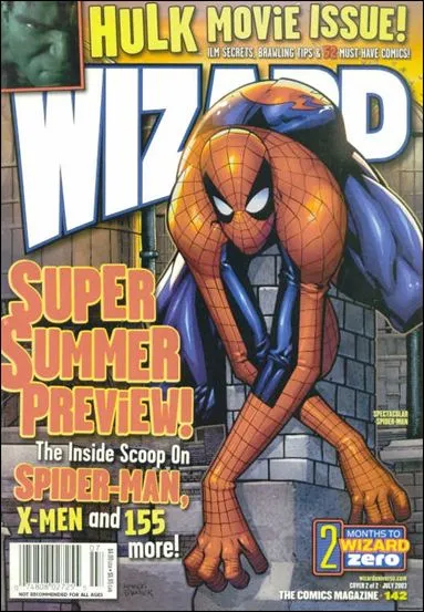 Cover of Wizard: The Comics Magazine #142