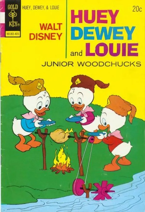 Cover of Walt Disney Huey, Dewey and Louie Junior Woodchucks #26