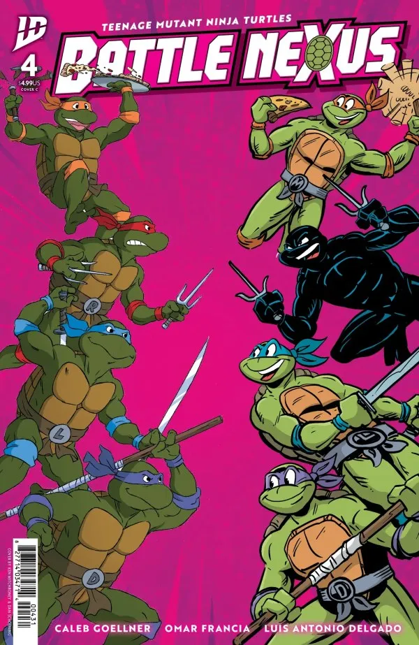 Cover of Teenage Mutant Ninja Turtles: Battle Nexus #4