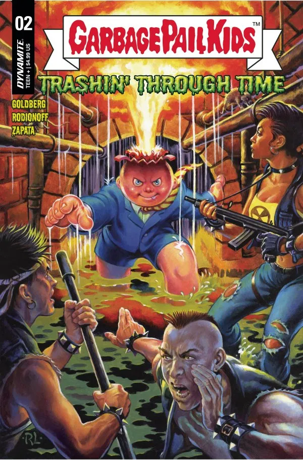 Cover of Garbage Pail Kids: Trashin' Through Time #2