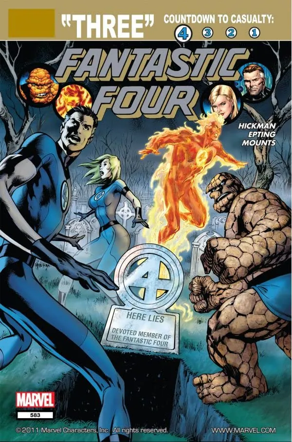 Cover of Fantastic Four #583