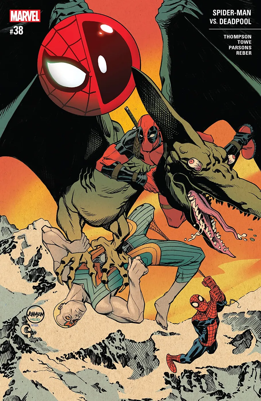 Cover of Spider-Man / Deadpool #38