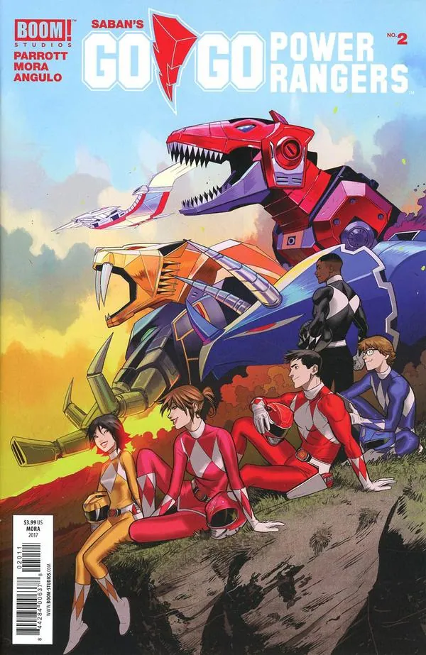Cover of Saban's Go Go Power Rangers #2