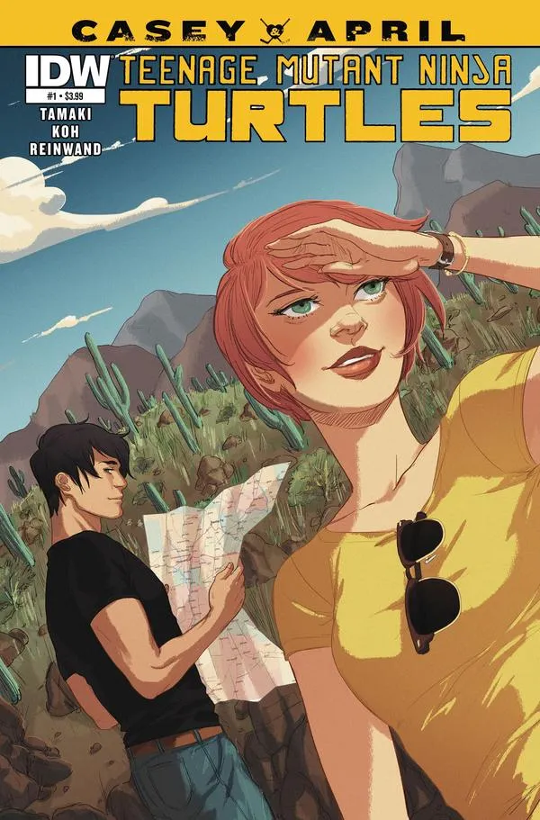 Cover of Teenage Mutant Ninja Turtles: Casey and April #1