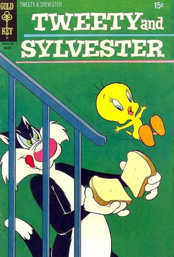 Cover of Tweety and Sylvester #17