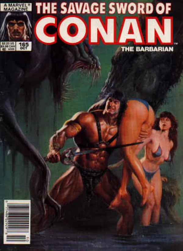Cover of The Savage Sword of Conan #165