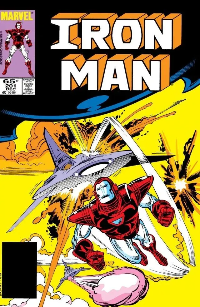 Cover of Iron Man #201