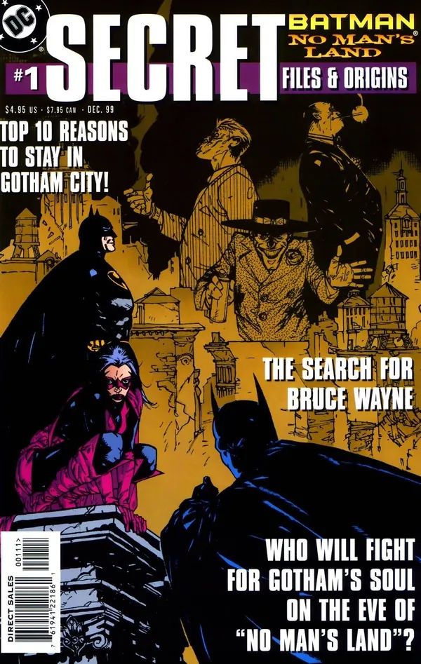 Cover of Batman: No Man's Land Secret Files #1