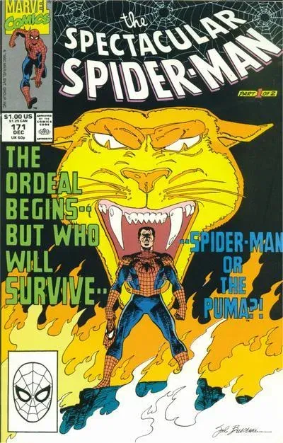Cover of The Spectacular Spider-Man #171