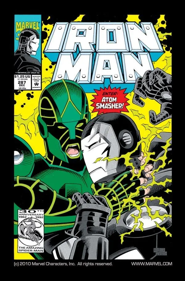 Cover of Iron Man #287