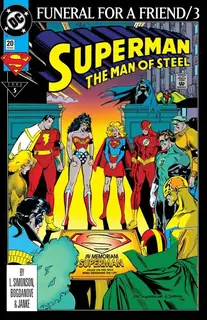 Cover of Superman: The Man of Steel #20