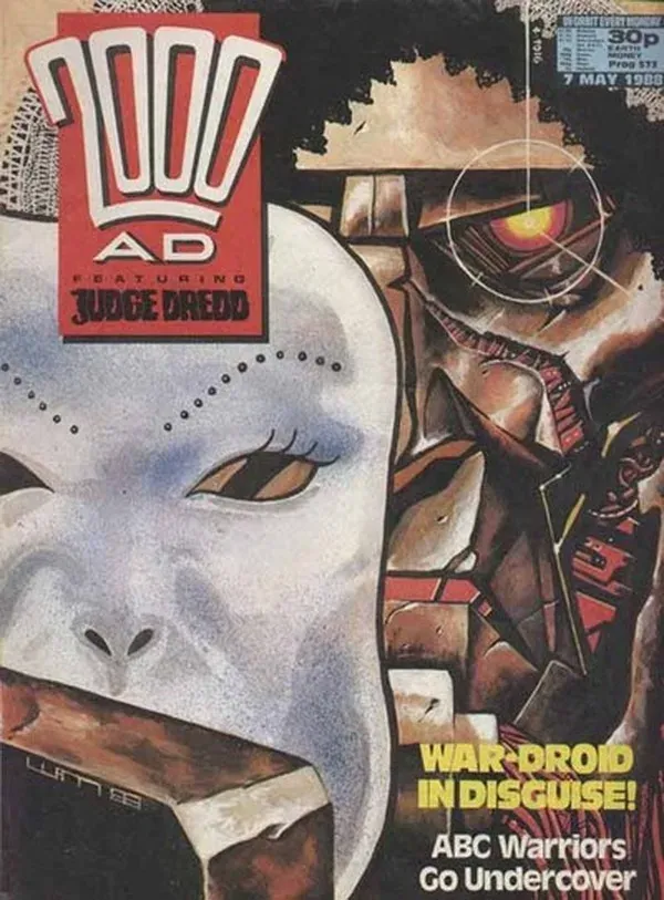 Cover of 2000 AD #573