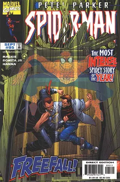Cover of Spider-Man #95