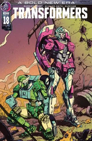 Cover of Transformers #18