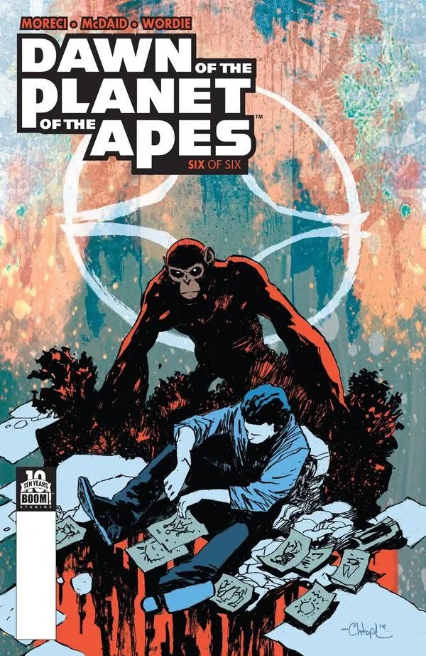 Cover of Dawn of the Planet of the Apes #6