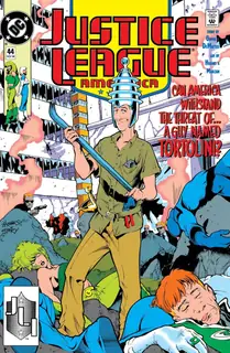 Cover of Justice League America #44