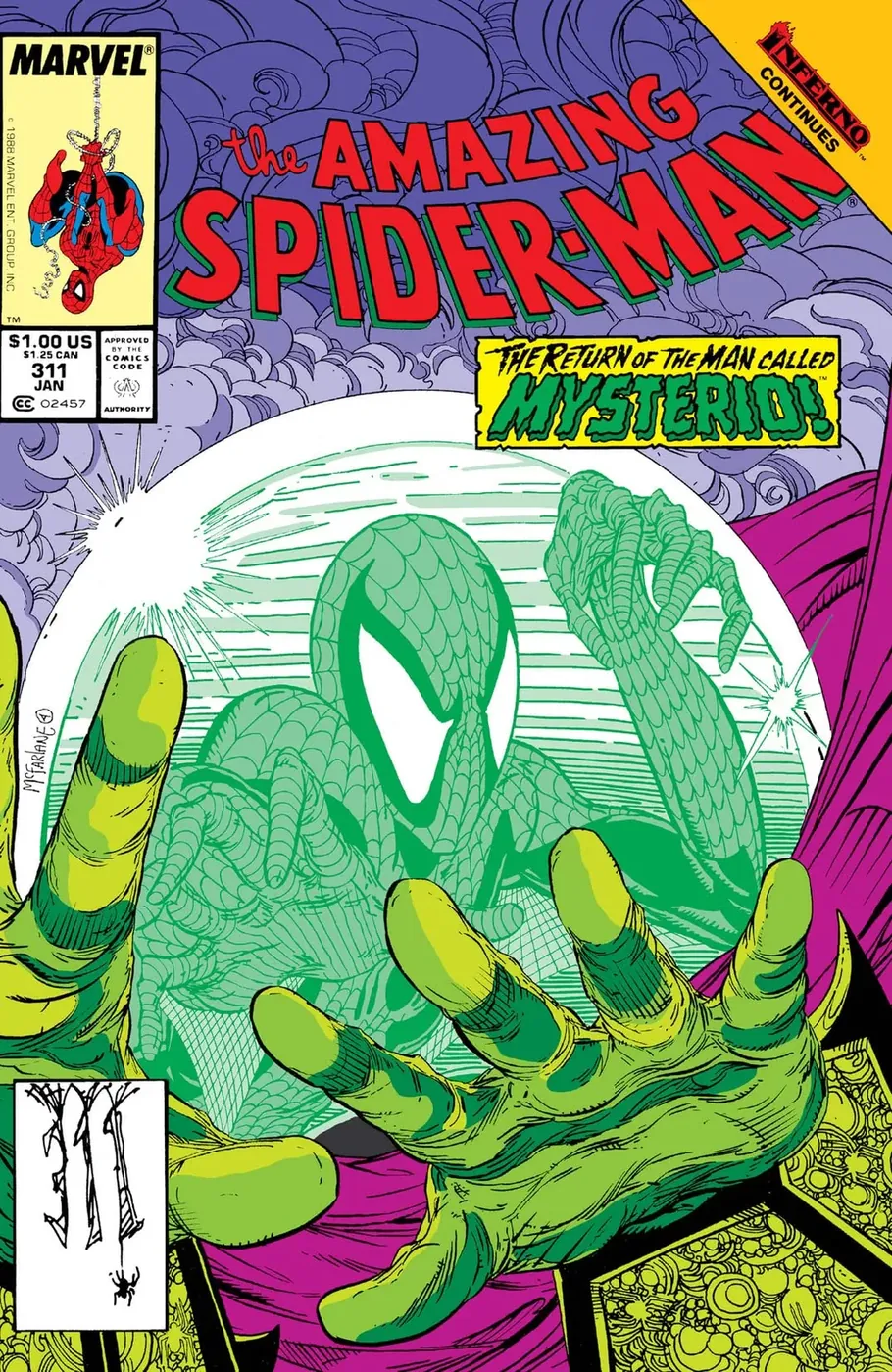 Cover of The Amazing Spider-Man #311