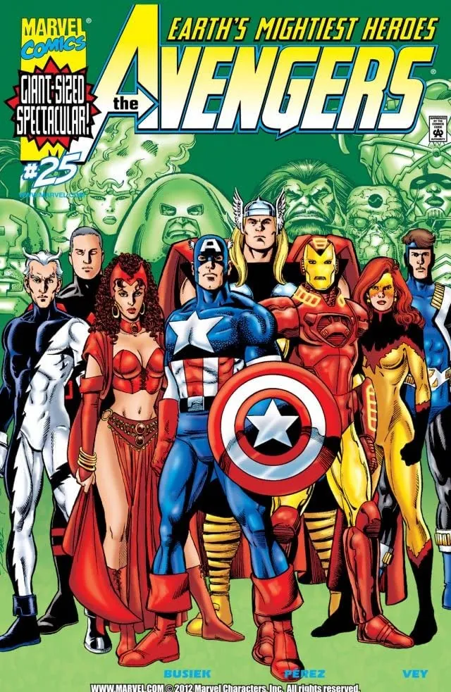Cover of Avengers #25