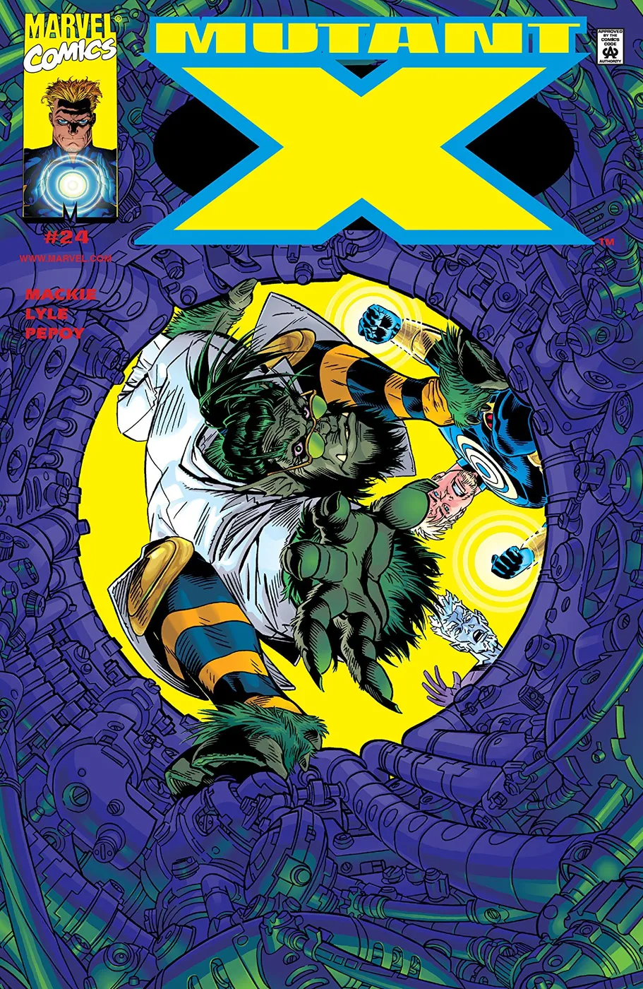 Cover of Mutant X #24