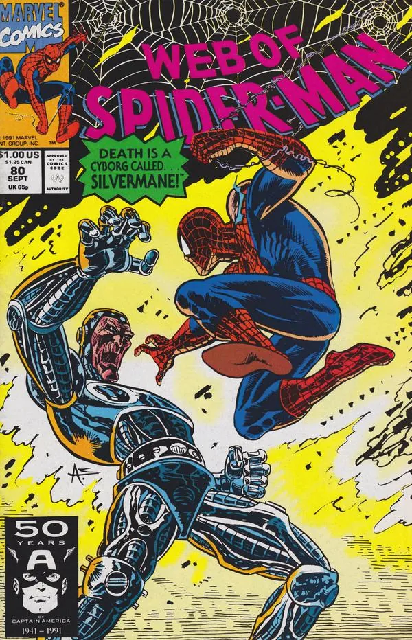 Cover of Web of Spider-Man #80